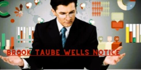 brook taube wells notice